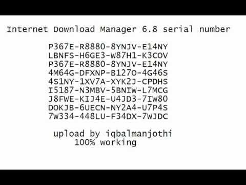 Idm Serial Code Free Download